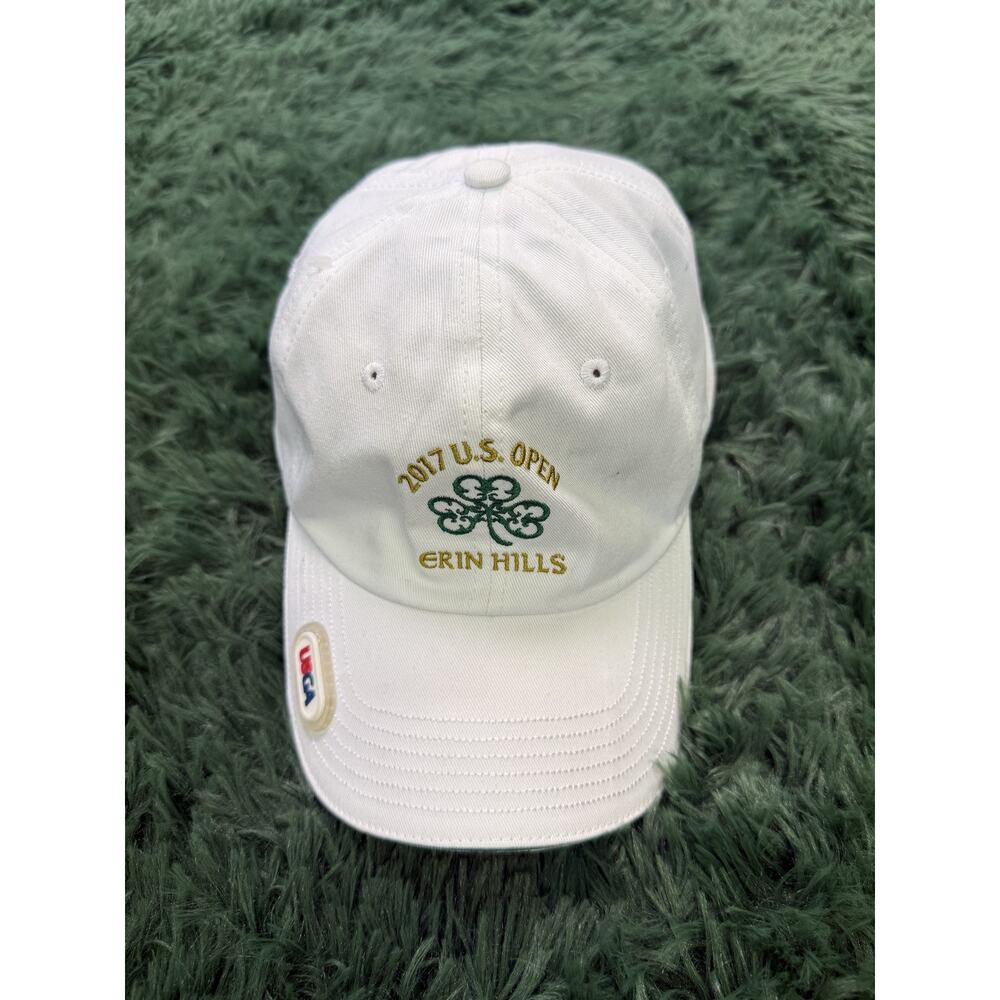 2017 U.S. Open Erin Hills Golf Hat Cap USGA Member White Adjustable